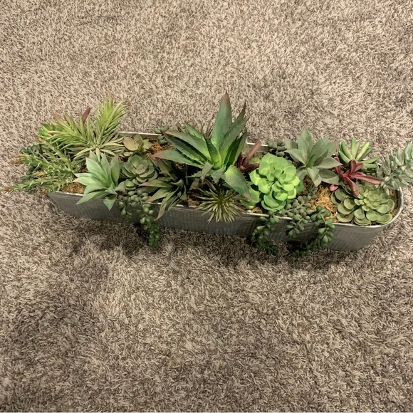 Other - Fake Succulents Home Decor